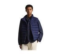 Polo Ralph Lauren - Gilet Trapuntato in Lino - -Jackets -Uomo -Blu -M
