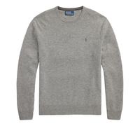 Polo Ralph Lauren - Heather Grey Pullover Sweater - - Knitwear - Uomo - Grigio - S