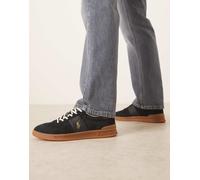 Polo Ralph Lauren - Heritage Aera - Sneakers nere in camoscio-Nero 45