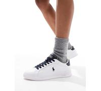 Polo Ralph Lauren - Heritage Court - Sneakers bianche e blu navy-Bianco 37
