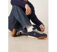 Polo Ralph Lauren - Hester - Sneakers in camoscio blu navy 36.5