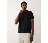 Polo Ralph Lauren - Icon - T-shirt oversize classica nera in tessuto pesante con logo-Nero M