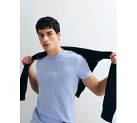 Polo Ralph Lauren - Icon - T-shirt slim custom fit blu con logo L