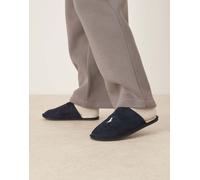 Polo Ralph Lauren - Klarence - Pantofole blu navy con logo 40