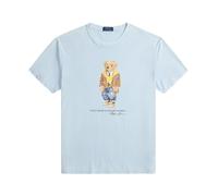 Polo Ralph Lauren - Knit T-Shirt - - Tops - Uomo - Blu - 2XL