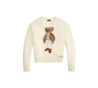 Polo Ralph Lauren - Pull Polo Bear en coton et lin Bianco - Abbigliamento M Bianco
