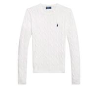 Polo Ralph Lauren, ,Knitwear ,Donna ,Bianco ,M Maglieria Girocollo
