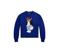 Polo Ralph Lauren, ,Knitwear ,Donna ,Blu ,M Polo Bear Crewneck Knit