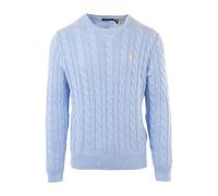Polo Ralph Lauren, ,Knitwear ,Uomo ,Blu ,L LS Driver CN Long Sleeve Pullover