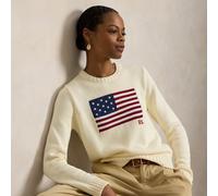 Polo Ralph Lauren L'iconica maglia con bandiera XL Cream
