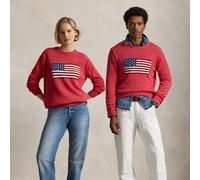 Polo Ralph Lauren L'iconica maglia con bandiera XL Red