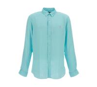 Polo Ralph Lauren - Linen Shirt - -Shirts -Uomo -Blu -2XL