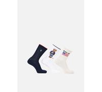 Polo Ralph Lauren - Lot de 3 paires de chaussettes Polo Bear Multicolore - Calze e collant 43 - 46 Multicolore