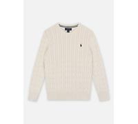 Polo Ralph Lauren - Ls Cable Cn-Tops-Sweater Bianco - Abbigliamento 8A Bianco