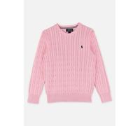 Polo Ralph Lauren - Ls Cable Cn-Tops-Sweater Rosa - Abbigliamento 18A - 20A Rosa