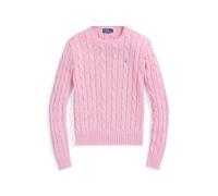 Polo Ralph Lauren Maglia a girocollo in cotone a trecce M Rosa pallido