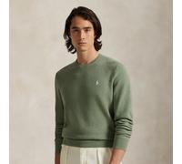 Polo Ralph Lauren Maglia a girocollo in piqué di cotone S Green