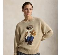 Polo Ralph Lauren Maglia a girocollo Winter Polo Bear XXL Tan