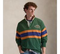 Polo Ralph Lauren Maglia da rugby ricamata Vintage-Fit M Green
