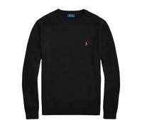 Polo Ralph Lauren - Maglia in Cotone Girocollo - -Knitwear -Uomo -Nero -M