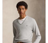 Polo Ralph Lauren Maglia in cotone Slim-Fit M Grey