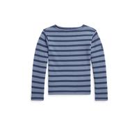 Polo Ralph Lauren Maglia in jersey di cotone a righe 1.5-2 YRS Blu navy rustico multi