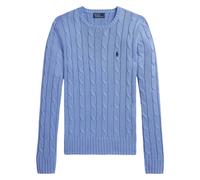 Polo Ralph Lauren - Pull torsadé à col rond en coton 211971869 Blu - Abbigliamento XL Blu