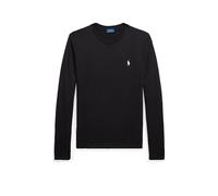 POLO RALPH LAUREN Maglietta a maniche lunghe nero | XL