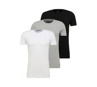 Polo Ralph Lauren Maglietta intima 'Spring Start' grigio / nero / bianco Uomo Polo Ralph Lauren S grigio / nero / bianco