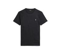 Polo Ralph Lauren - T-shirt custom fit nero mélange con icona del logo XS