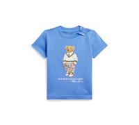 Polo Ralph Lauren Maglietta Polo Bear in jersey 9 MESI Blu Harbor Island