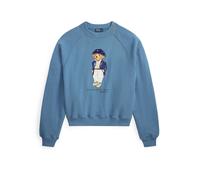 Polo Ralph Lauren - Pull col rond Polo Bear molleton léger 2 Blu - Abbigliamento M Blu