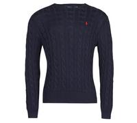 Polo Ralph Lauren Maglione PULL COL ROND EN MAILLE TORSADEE in Blu EU M