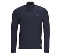 Polo Ralph Lauren Maglione PULL DEMI ZIP EN COTON TEXTURE in Marine EU S