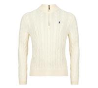 Polo Ralph Lauren Maglione PULL DEMI ZIP EN MAILL TORSADEE in Beige EU XL