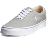 Polo Ralph Lauren Men's Keaton Pony Sneaker, Soft Grey White Polypropylene, 42 EU