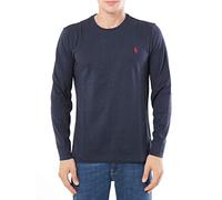 Polo Ralph Lauren MOD. 710671468 T-Shirt Girocollo Maniche Lunghe Uomo Custom Fit Blu S