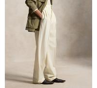 Polo Ralph Lauren Pantaloni Bacall in misto lana 46 Cream