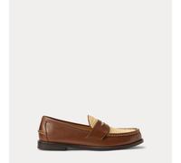 Polo Ralph Lauren Penny loafer Alston in pelle e rafia EU 42 Brown