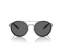 Polo Ralph Lauren Ph 3150 Occhiali Da Sole Uomo Nero Rotondo Grigio 53mm