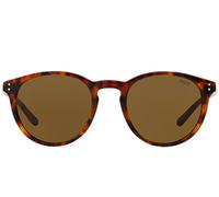 Polo Ralph Lauren Ph 4110 Occhiali Da Sole Unisex Avana Rotondo Marrone 50mm