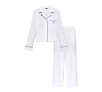 Polo Ralph Lauren - Pigiama due pezzi con logo - - Nightwear & Lounge - Donna - Bianco - L