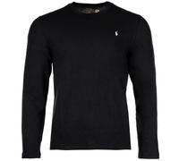 Ralph Lauren T-Shirt Uomo Nero LS Crew Neck