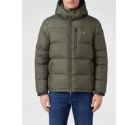 POLO RALPH LAUREN Piumino Gorham in nylon trapuntato con cappuccio e logo Pony M Verde