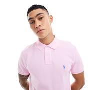 Polo Ralph Lauren - Polo coupe ajustée en piqué 710782592 Rosa - Abbigliamento M Rosa