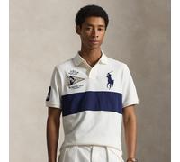 Polo Ralph Lauren Polo Big Pony in piqué Custom Slim-Fit M Cream