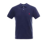 Polo Ralph Lauren Polo in piqué Slim-Fit Uomo Blu navy/Rosso L