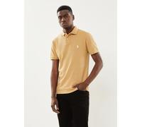 Polo Ralph Lauren - Polo cintré en coton piqué 710536856 Beige - Abbigliamento L Beige
