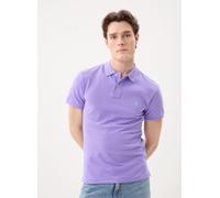 Polo Ralph Lauren - Polo cintré en coton piqué 710795080 Viola - Abbigliamento XXL Viola