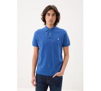 Polo Ralph Lauren - Polo coupe ajustée en piqué 710680784 Blu - Abbigliamento S Blu